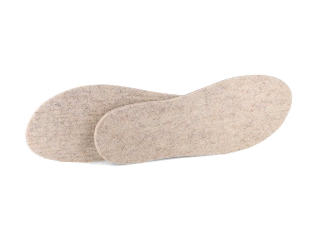 7mm Deluxe Filz-Einlegesohlen, beige