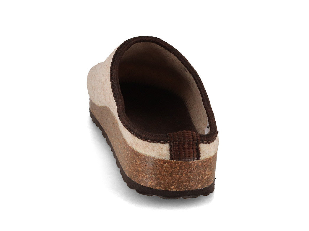 Tuffeln Comfort Vegan Felt Slippers, Beige