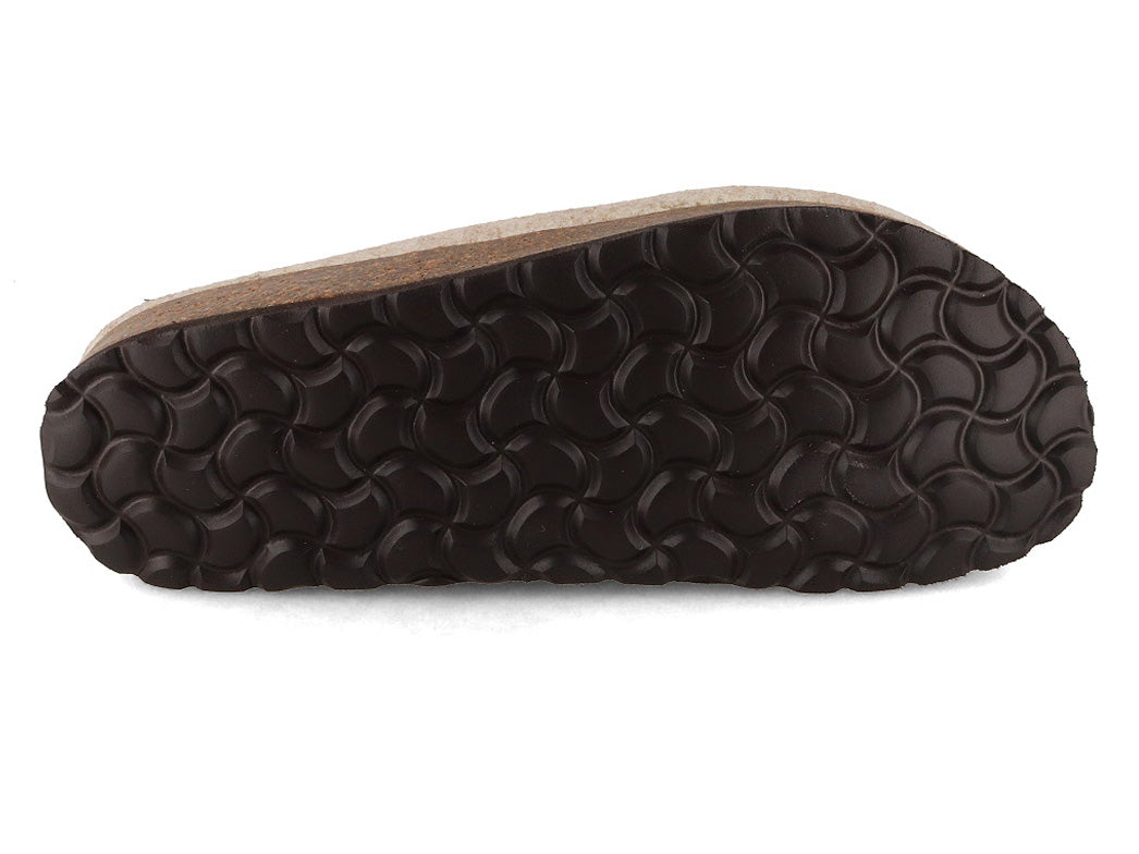 Tuffeln Comfort Vegan Felt Slippers, Beige