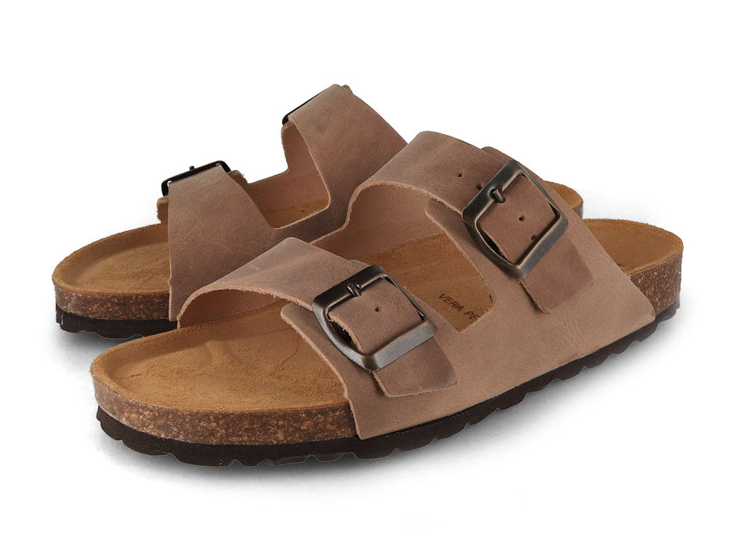 Tuffeln Föhr Leather Sandal, beige
