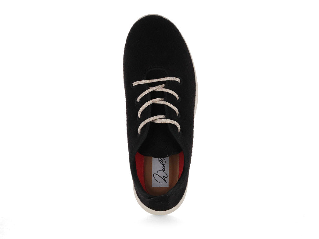 Merino Wool Sneakers - black