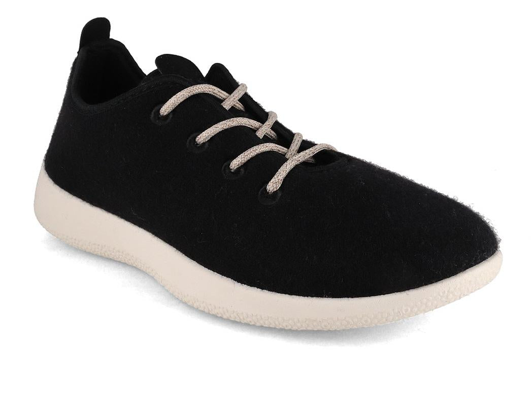 Merino Wool Sneakers - black