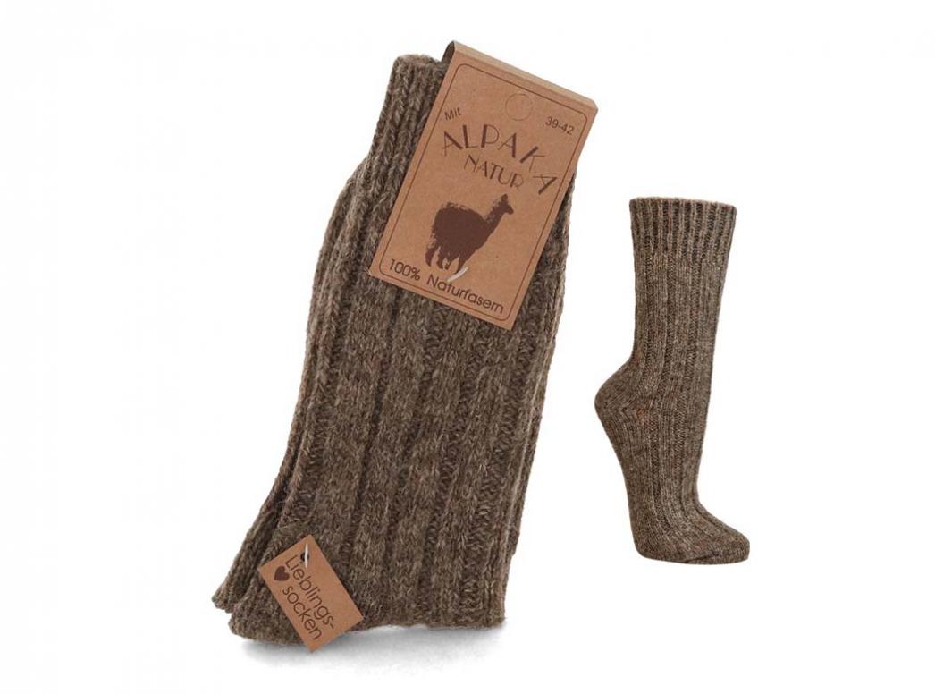 WoolFit 'Alpaka Komfort' Wollsocken aus 100% Wolle, OEKO-TEX100