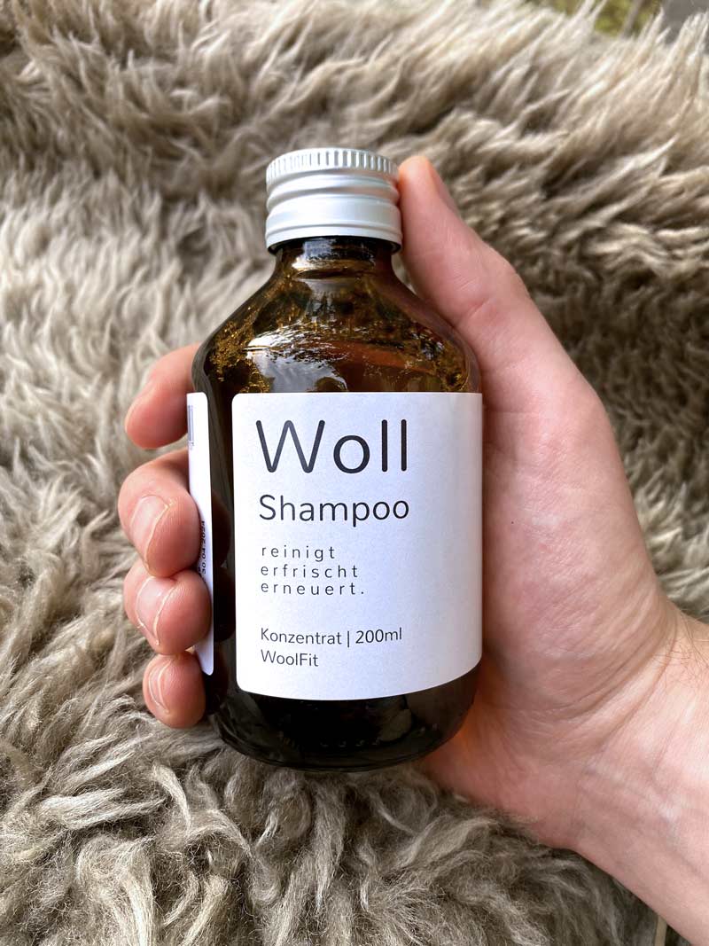 Wollshampoo für Lammfell