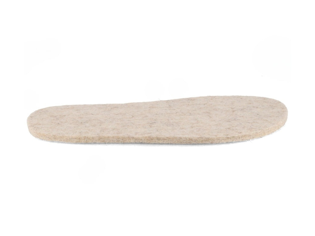 7mm Deluxe Filz-Einlegesohlen, beige