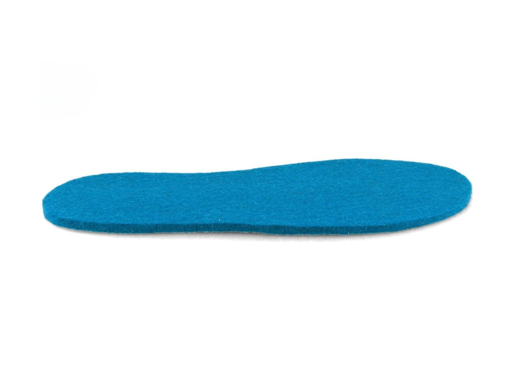 7mm Deluxe Filz-Einlegesohlen, türkis