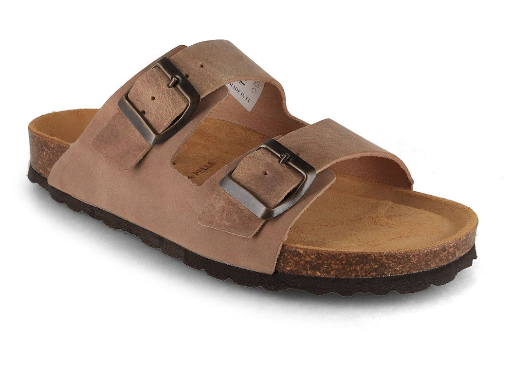 Tuffeln Föhr Leather Sandal, beige