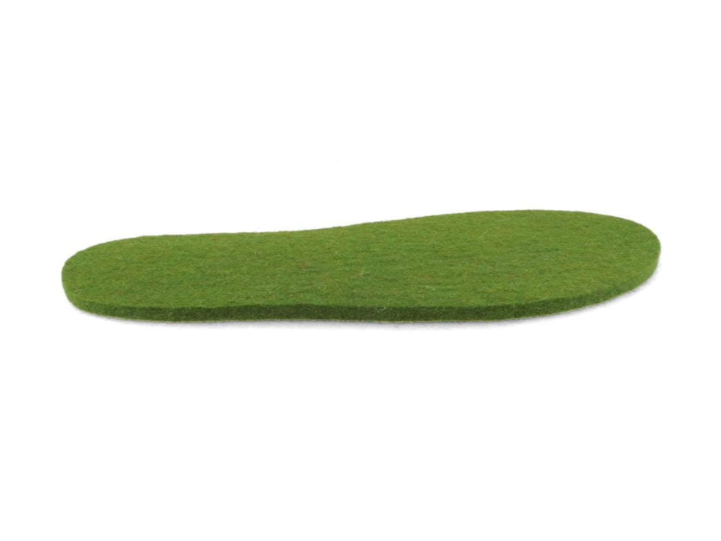 7mm Deluxe Filz-Einlegesohlen, grasgrün
