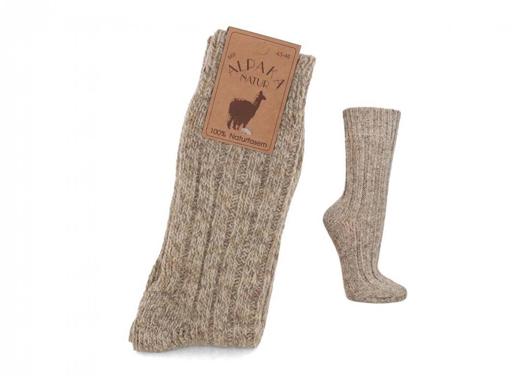 WoolFit 'Alpaka Komfort' Wollsocken aus 100% Wolle, OEKO-TEX100