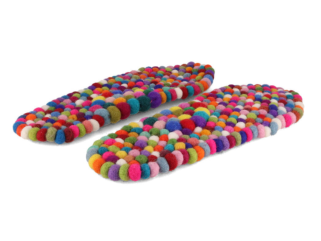 FeelGood footbed with longitudinal arch support, colorful