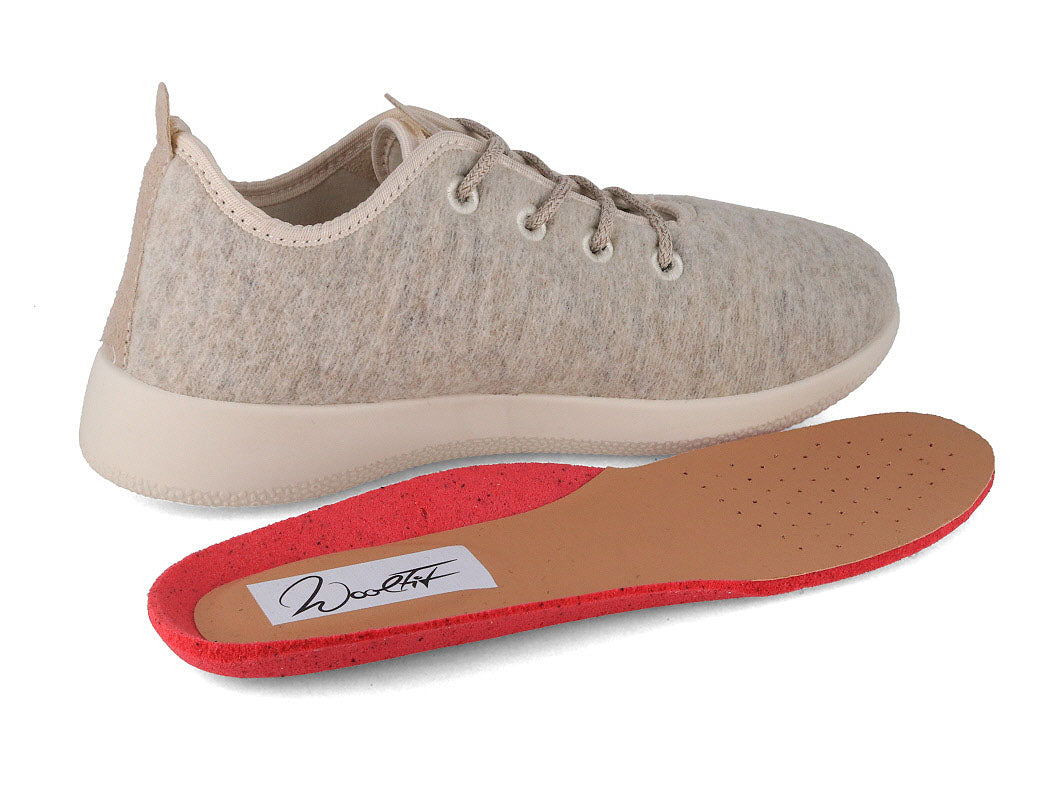 Merino Woll-Sneaker - beige